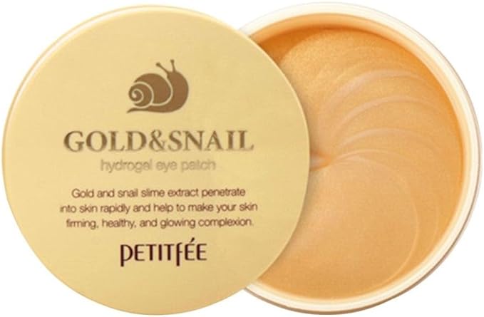 PETITFEE Gold and Snail Hydrogel Eye Patch (parallel import goods) - NewNest Australia