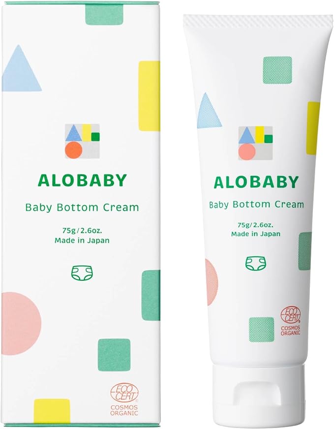 Arobaby Baby Cream, 2.6 oz (75 g), Additive-Free, Unscented, Organic, Baby, Moisturizing, Face and Body Cream - NewNest Australia