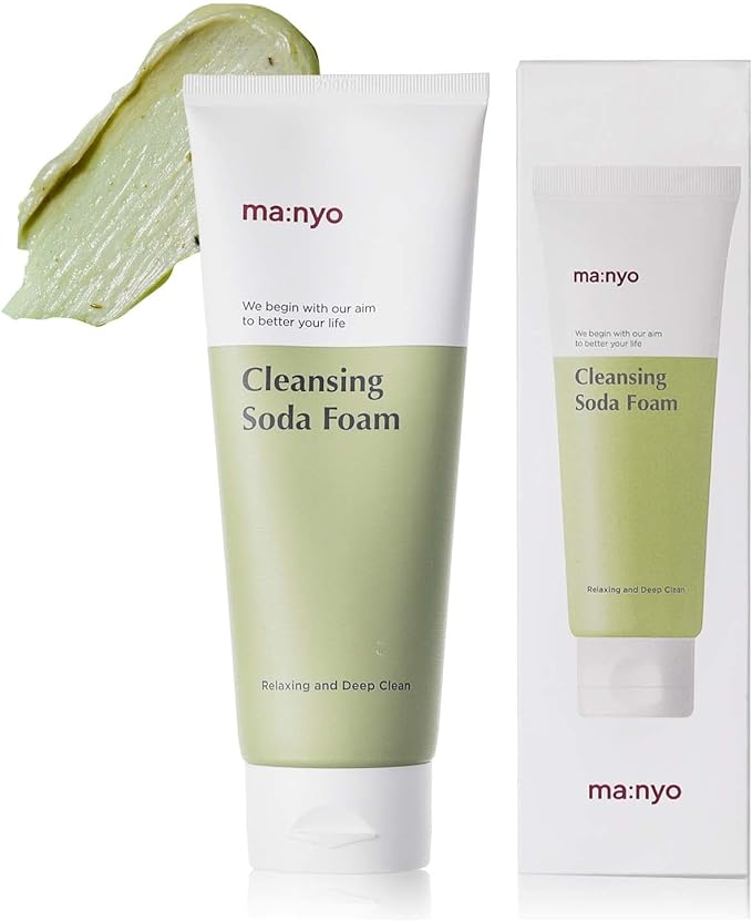 Witch Factory Soda Facial Cleanser, 5.1 fl oz (150 ml), Cleansing Foam, Exfoliating, Pore Care, Moisturizing, Washing, Korean Cosmetics, Skin Care, MA: NYO Mano, Manyo Factory Deep Pore Cleansing Soda - NewNest Australia
