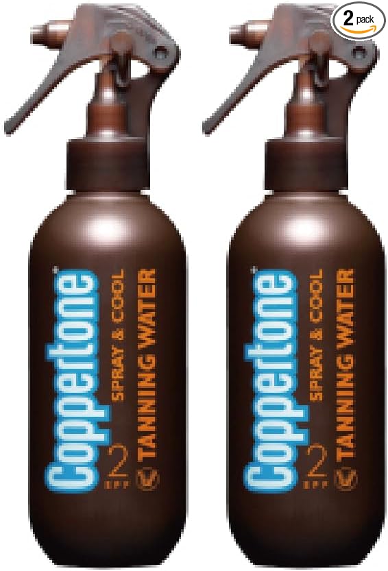 Copatone Tanning Water SPF2 6.8 fl oz (200 ml) x 2 - NewNest Australia