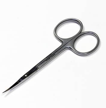 Solingen Axion (Axion) Stainless Steel Long Handle Eyebrow Scissors/Prep luxury Smoke Finish # slg009191fba - NewNest Australia