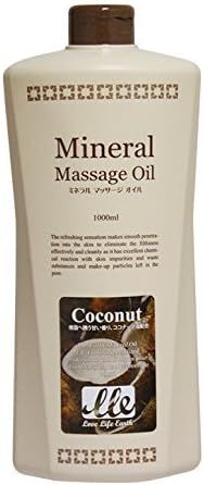 LLE Commercial Mineral Massage Oil [5 Scents] (For Body) Coconut 1L - NewNest Australia