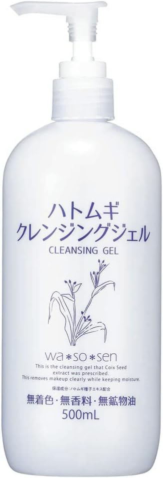 wa*so*sen Hatomugi Cleansing Gel (500mL) - NewNest Australia