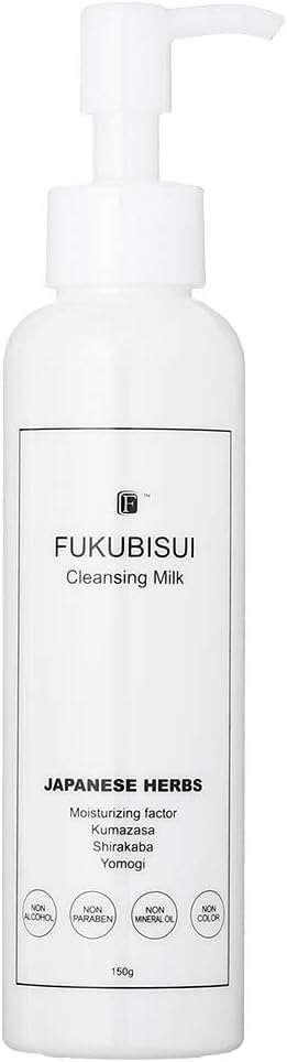 Amulet Skin Care FUKUBISUI Cleansing Milk 150g Makeup Remover Botanical Extracts Plenty of Use Citrus Fragrance Color-Free Sensitive Skin Dry Skin For Glossy and Smooth Skin Botanical Oil Fukubi Water Fukubijin - NewNest Australia