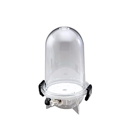 As One 2-5090-04 Small Vacuum Pot with Valve, φ7.3 x 10.0 inches (186 x 254 mm) (Pack of 1) - NewNest Australia