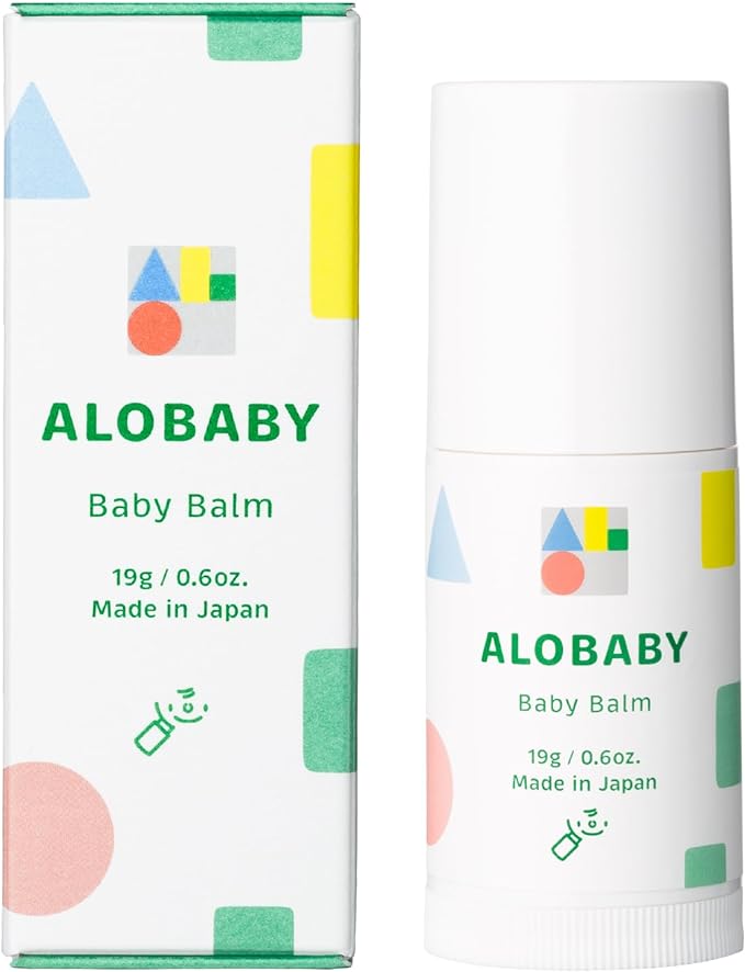 Allo Baby Baby Balm, 0.7 oz (19 g), Additive-free, Organic, Moisturizing Face, Lip, Cheek Stick - NewNest Australia
