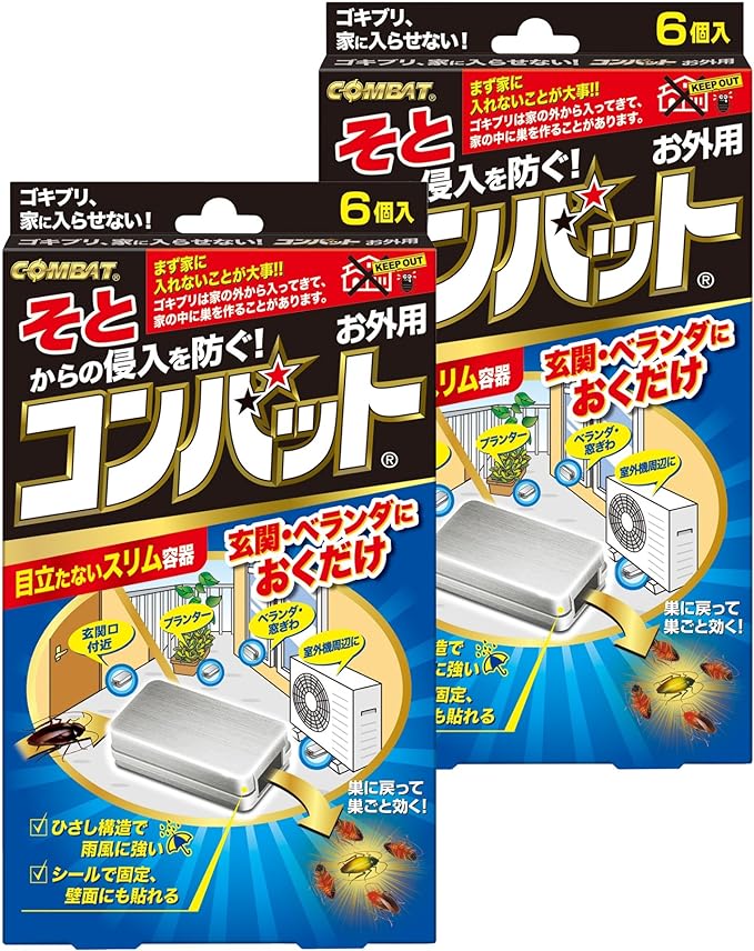Combat External Use, 6 Pieces x 2 Packs - NewNest Australia