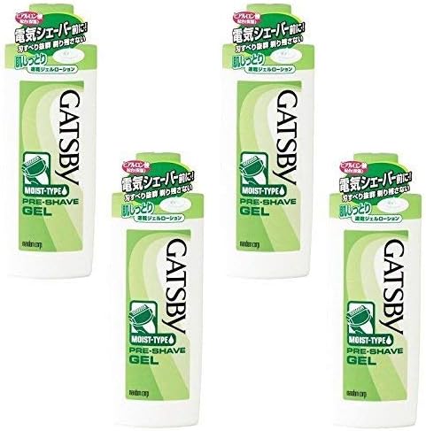 MANDOM Gatsby Presshave Gel, Bulk Purchase, 4.9 fl oz (140 ml) (4 Pieces) - NewNest Australia