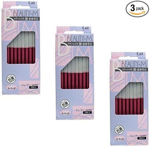 Kai Razor Beauty M (10P) x 3 Piece Set - NewNest Australia