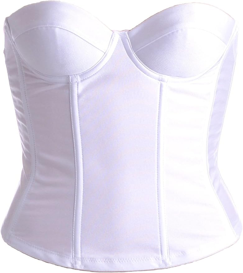 aurora Long Bustier Chest Pad 2-Piece Set, Mocha Beige, Bridal Inner, Bride, Wedding Dress - NewNest Australia