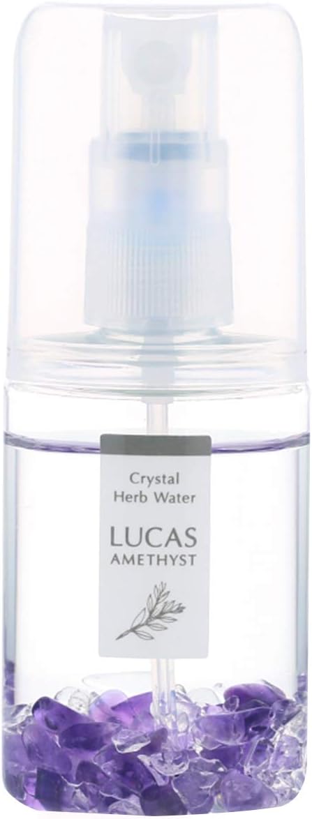 LUCAS White Sage Purifying Spray, Lucas/Smudging, Cleanser, Yoga and Meditation, (Amethyst: Healing, Restful Sleep / Lavender & White Sage Scent, 0.7 fl oz (20 ml), For on the Go) - NewNest Australia