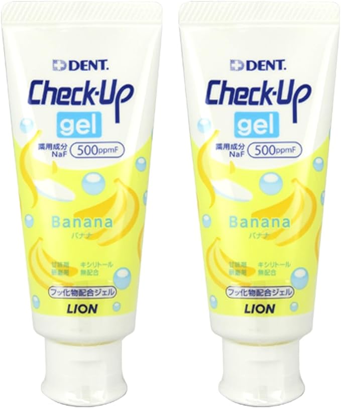 Lion Dent Check-Up Gel Quasi Drug 2 Bananas - NewNest Australia