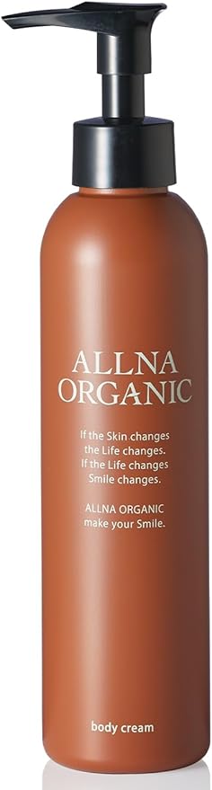 Allna Organic Body Cream, Face, Heel, Full Body, For Dry Skin, Moisturizing, Synthetic Coloring, No Additives, 7.1 oz (200 g) - NewNest Australia
