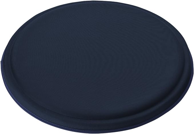 EXGEL PUN20-MB Round Puni Marine Blue Cushion, Back Pain Prevention, Urethane - NewNest Australia
