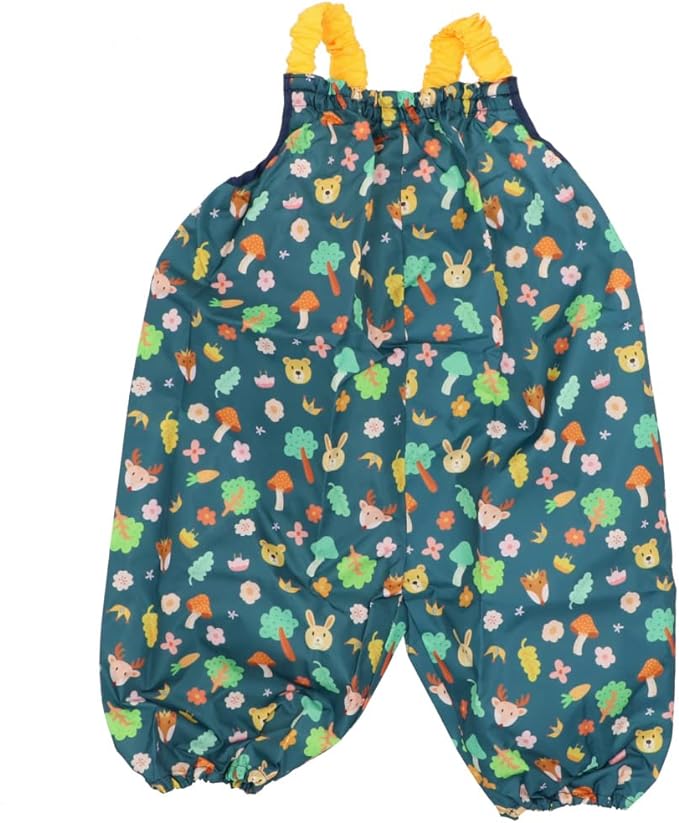 marle pawda Children's Playwear (Sandbox Cloth), Made in Japan, Rain Wear, Storage Bag Included, Forest Animals, Gift, Celebration, Kindergarten, Park, and Other Outings 35.4 inches (90 cm), Forest animals - NewNest Australia