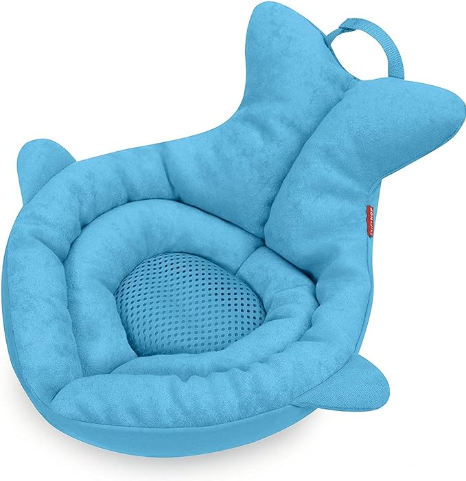 SKIP HOP BCSH235110 Baby Bath, Fluffy, Bath, Newborn, Can be Used in Washbasins and Sinks, Easy to Dry Mesh, Compact, Winter, Warm, Soft Sink Bath, Japanese Genuine Product, 1 Piece - NewNest Australia
