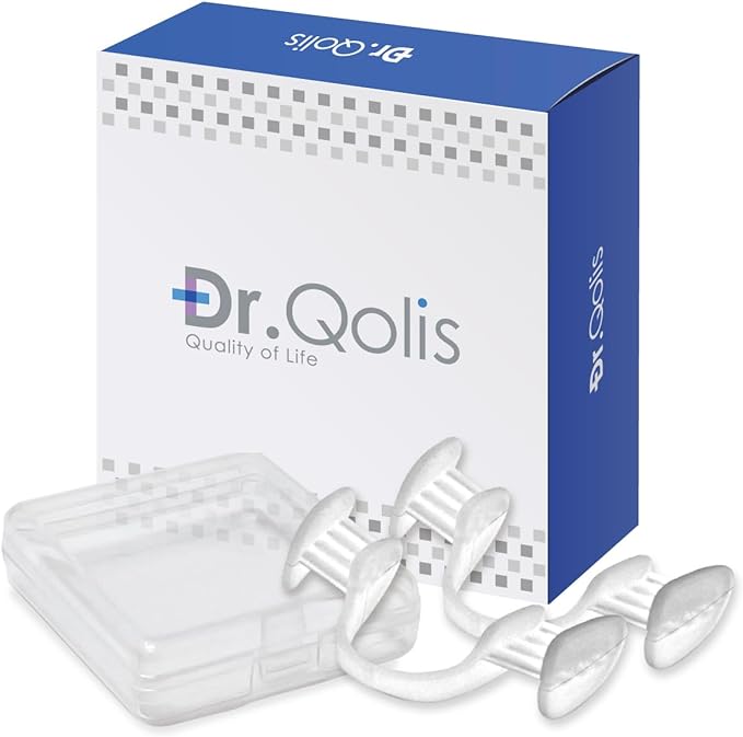 Dr. Qolis Genuine Mouthpiece Set of 2 (No Mold Required) with Dedicated Case, Unisex, One Size Fits Most - NewNest Australia