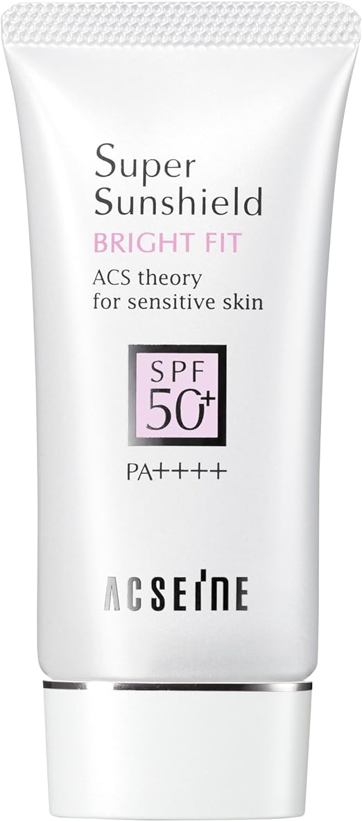 ACSEINE Super Sun Shield Bright Fit SPF 50+ PA++++ (Sunscreen Emulsion) 1.4 oz (40 g) - NewNest Australia