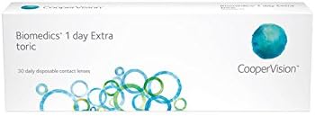 Biomedics One Day Toric 30 pieces per box [BC] 8.7 Biomedics One Day Toric ([PWR] -4.00 [Astigmatism power] -1.25, [Astigmatism axis] 180) - NewNest Australia