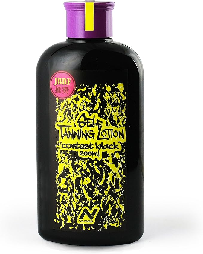 Professional JBBF Recommended Self Tanning Lotion Contest Black 200ml Nerve Lotion 01 - NewNest Australia