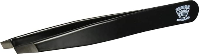 1 x IS-Resin Crown Tweezer Tweezers Black - NewNest Australia