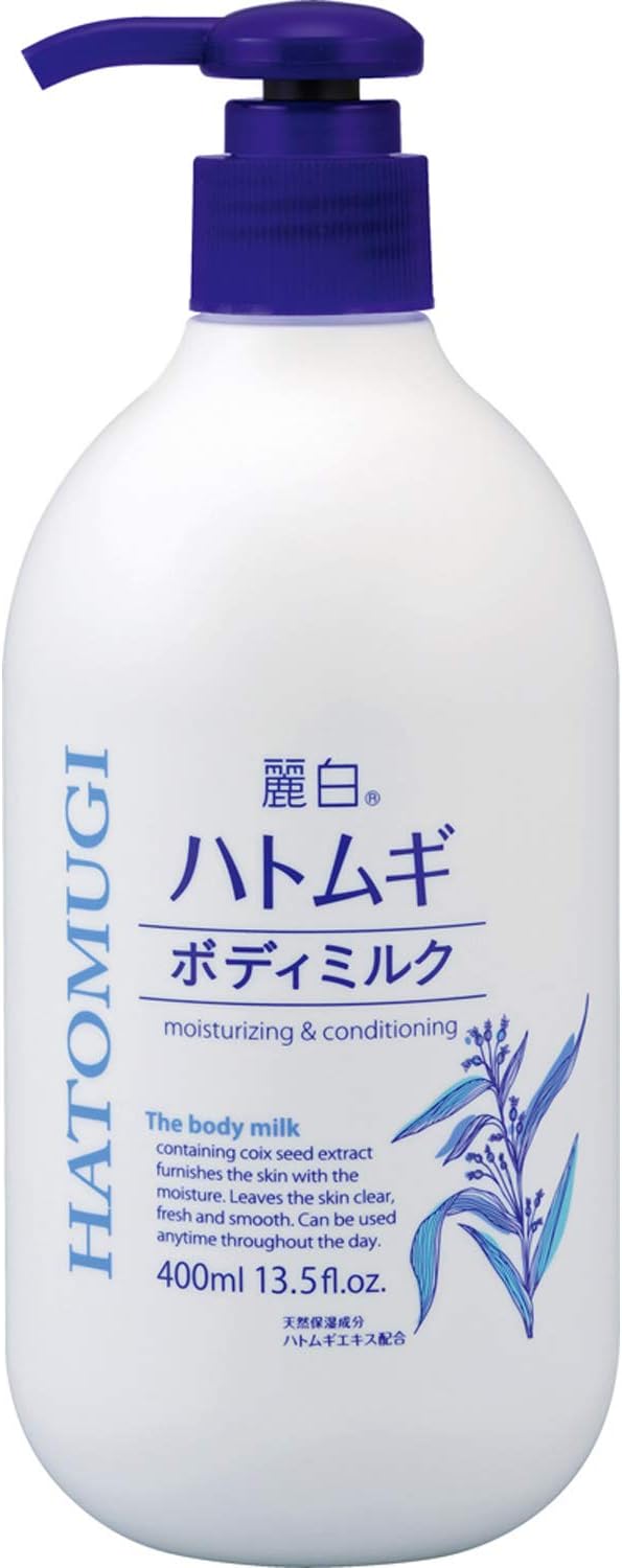 Reihaku Hatomugi Body Milk 400ml (x 1) - NewNest Australia