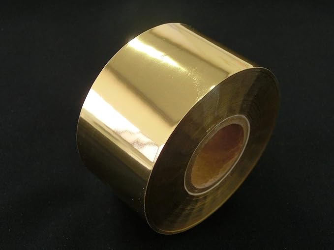 Murata Gold Leaf Gleam Foil "Glinting" Metallic Foil for Foil Stamping Machines (Gold) [For Leather Crafts/Genuine Leather/Leather] - NewNest Australia