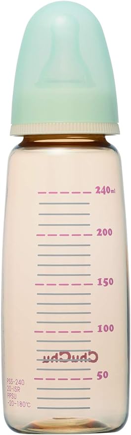 Tutu (Plastic PPSU, 8.5 fl oz (240 ml), Slim Type PPSU Bottle, 8.5 fl oz (240 ml) (No Need to Increase Nipple Size Up Until Age 0 to Weaning) 0 Months - PPSU, 8.5 fl oz (240 ml) ) - NewNest Australia