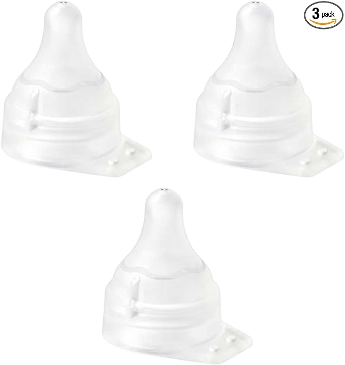 Breast Milk Feeling Direct Nipples, Low Burden and Large Flow Rate Pigeon Set of 3 - NewNest Australia