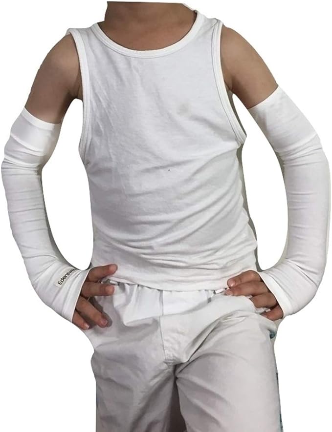 Edenswear Zinc Fiber Kids Sleeve Cover for Atopic Sensitive Eczema Skin (XS) - NewNest Australia
