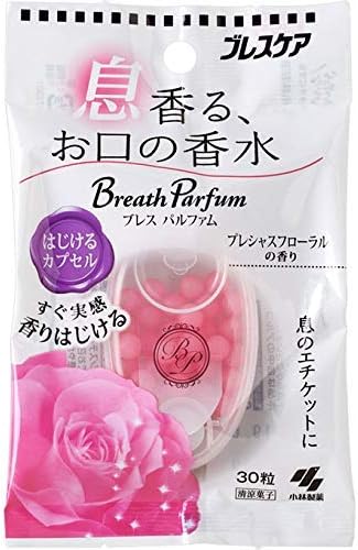 [Set of 10] Breath Care Breath Parfum Capsules with Precious Floral Scent, 30 Tablets - NewNest Australia