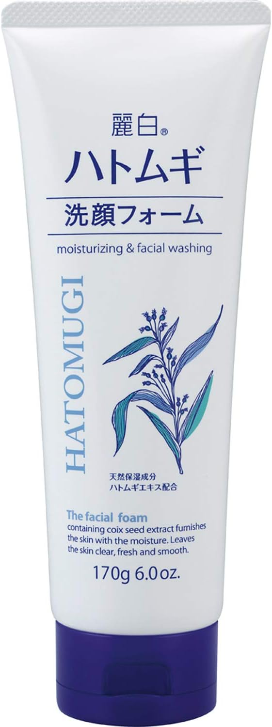 Reihiro Pearl Barley Facial Cleansing Foam, 6.1 oz (170 g) - NewNest Australia