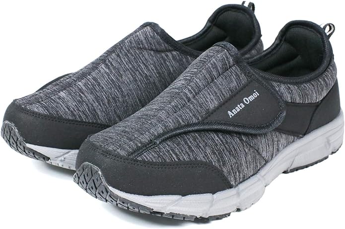 Celeble Men's Nursing Shoes, Wide, 4E, Loose, Soft, Anti-Slip, Fall Prevention, Lightweight, For Men - NewNest Australia