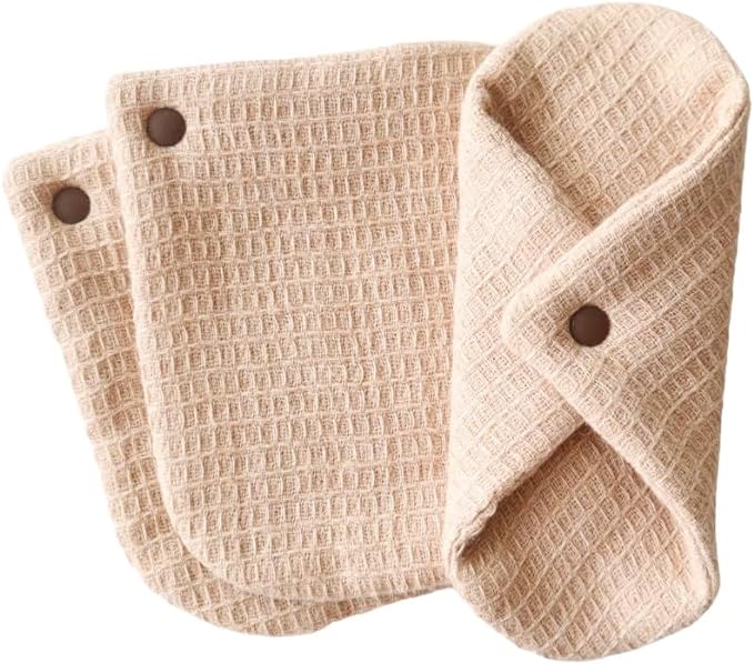 Cloth Napkins, Extra Large (Round), Small, 3-piece Set, Liner, Hanabu, Organic Kiwami, Snap-Included, Organic Cotton, Made in Japan, Cloth Liner, Bimono Sheet - NewNest Australia