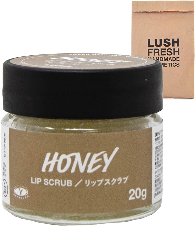 [Gift Wrapped] LUSH Lip Scrub Lip Care Gift with Shop Bag Cosmetics (Honey Flavor) 20g (x1) - NewNest Australia