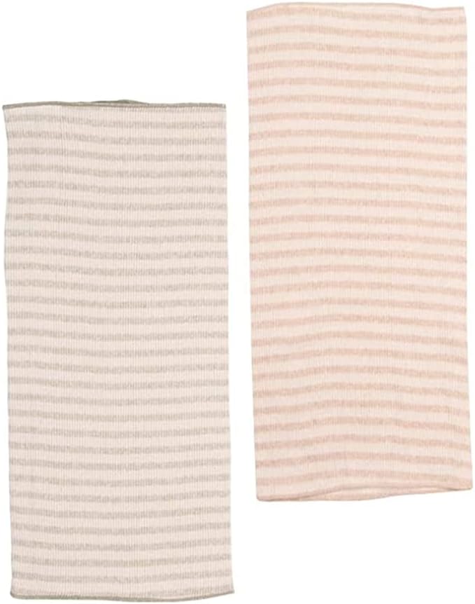 Stomach Wrap, For Children, For Sleeping and Cold Protection, Organic Cotton, Good Elasticity, Newborn to 3 Years, 6.7 x 13.4 inches (17 x 34 cm), Spring, Summer, Autumn, Winter, Set of 2, beige - NewNest Australia