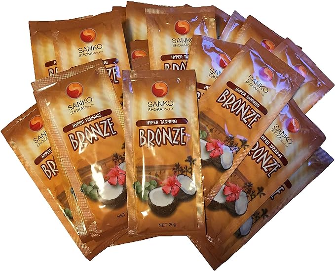 Bronze Tanning Gel (20g) Special Tanning Machine Gel (25 Pouches) - NewNest Australia