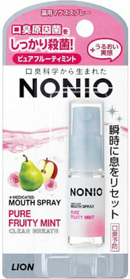Lion NONIO Mouth Spray Pure Fruity Mint - NewNest Australia