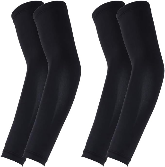 KOUTEI Arm Cover, Cooling Sensation, UV Protection, UPF 50+, 4 Pieces, Arm Cover, Cooling Sensation Cover, Sweat Absorbent, Quick Drying, UV Protection - NewNest Australia