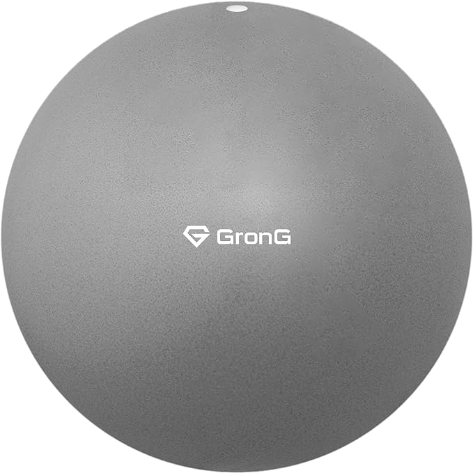 GronG Pilates Ball Exercise Ball Yoga Ball 25cm with Inflatable Straw - NewNest Australia