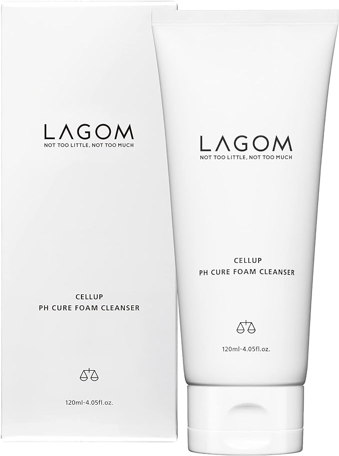 LAGOM pH Balancing Foam Cleanser, 4.2 fl oz (120 ml) (Makeup Remover, Facial Cleanser, Genuine Japanese Product) Cleansing Fruit - NewNest Australia