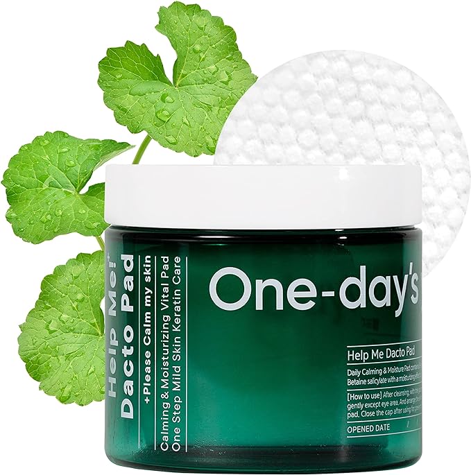 One-Day's You Help Me! + Dacto Pads (60 Sheets), Wiping Pads, Skin Care, Exfoliating Care, Toner Pads, Lotion, Korean Cosmetics, Official Japanese Product (Dacto Pads) - NewNest Australia