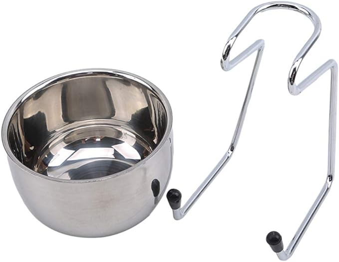 Blue Sky Sun Shaving Brush Holder, Brush Stand, Men's, Stainless Steel, Bowl, Father, Father's Day, Gift, Accessory, Silver - NewNest Australia