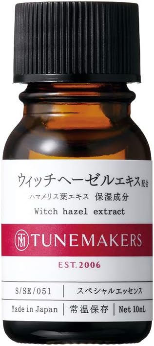 TUNEMAKERS Witch Hazel Extract, 0.3 fl oz (10 ml), Pore Care, Unprocessed Essence - NewNest Australia