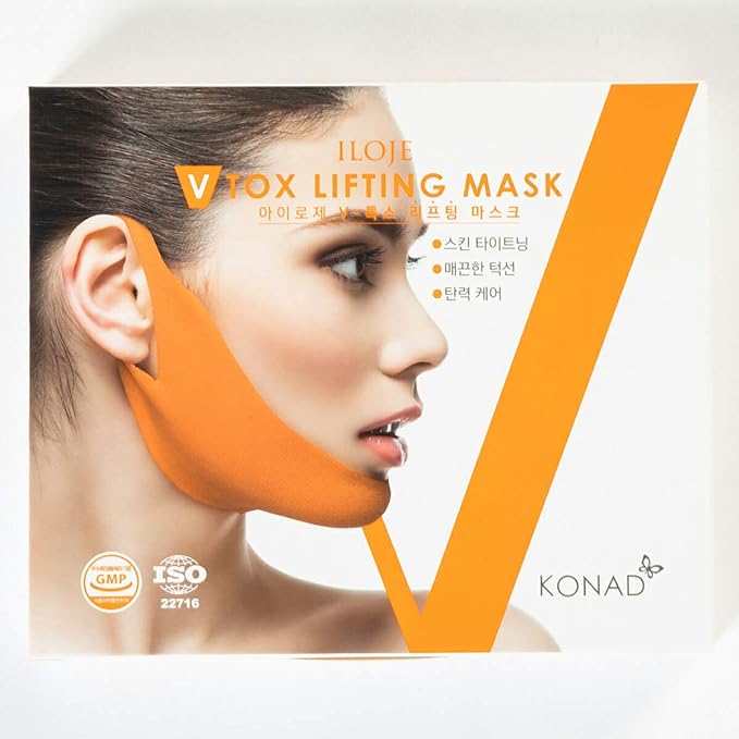 Women's age is determined by the contour of the chin! V-TOX Lifting Mask Pack 1 set (5 pieces) - NewNest Australia