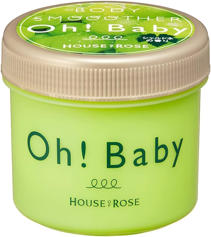 House of Rose Body Smoother CH (Chardonnay Scent) 7.1 oz (200 g) / Body Scrub, Body Care, Massage, White Grapes, Hot Spring Water, Elbows, Knees, Heels, Buttocks, Blackheads, Horny, Made in Japan, - NewNest Australia
