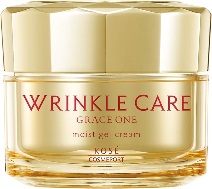 Grace One Wrinkle Care Moist Gel Cream, 3.5 oz (100 g), Moisturizing (Wrinkle Improvement, All-in-One Gel) - NewNest Australia