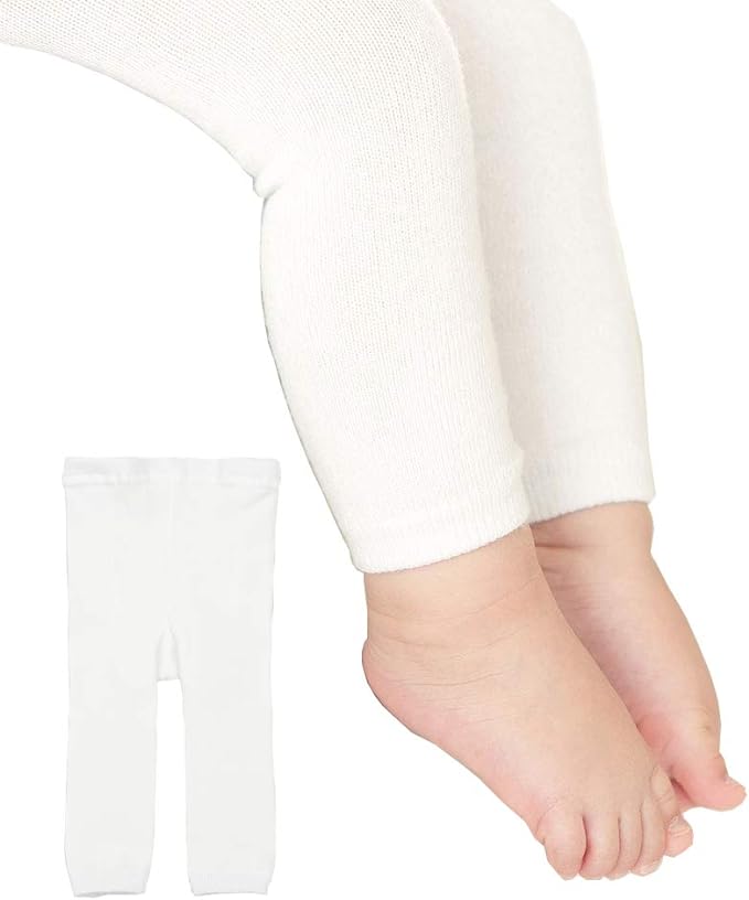 Plain Leggings (WHITE, S(0-12M) HAPPY PRINCE [Genuine] Baby Leggings, Baby Leggings, Boy Leggings, Girl Leggings, Korean Children's Clothing - NewNest Australia