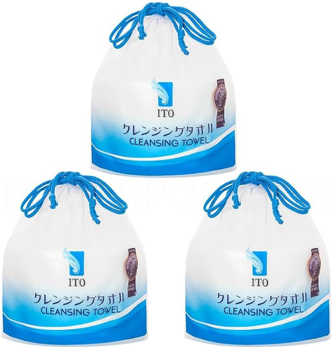 ITO Cleansing Towel, Disposable Towel, For Wet & Dry Cleansing, Facial Cleansing, Beauty - NewNest Australia