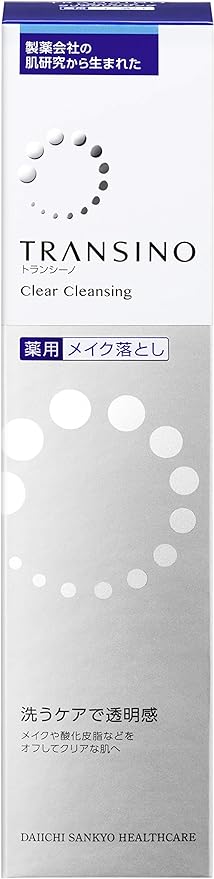 Transcino Clear Cleansing n 4.2 oz (120 g) Medicated Makeup Remover, Quasi Drug, Whitening Care, Transparency, Vitamin C Blending, Stains, Pore Care - NewNest Australia
